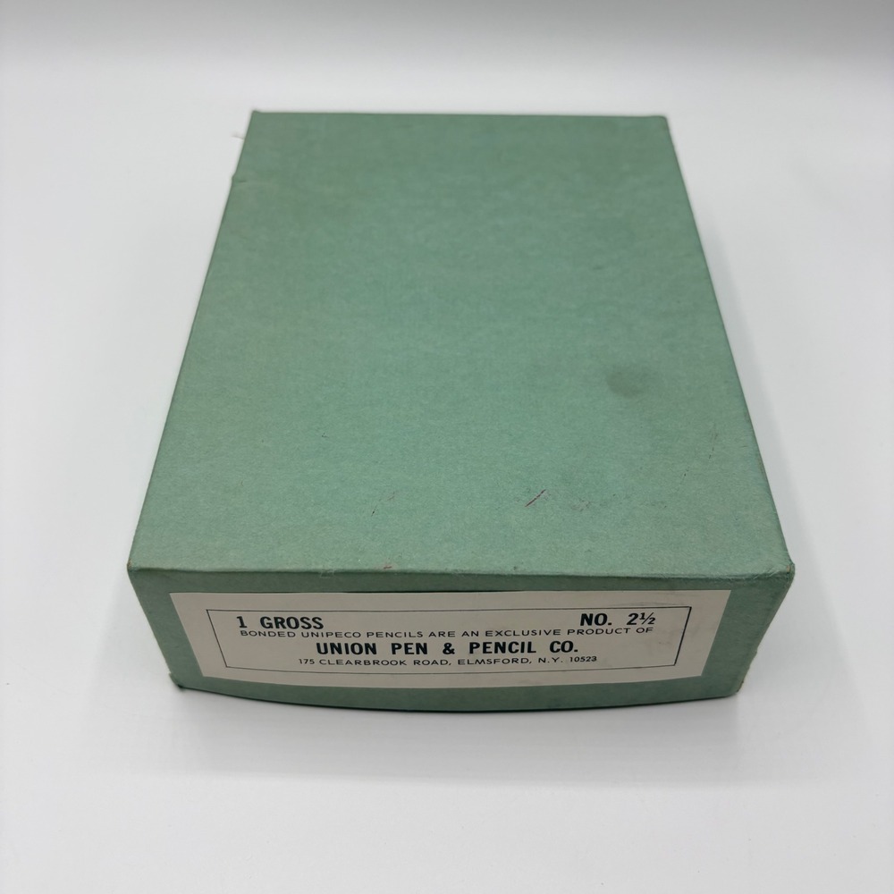 NOS Union Pen & Pencil Co. Pencils No. 2 1/2 Unipeco San Luis Ready Brown 105ct - Picture 3 of 7